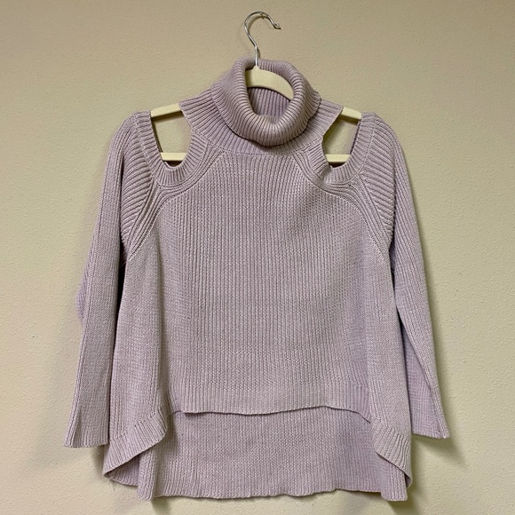 LF Cold Shoulder Sweater - Picture 2 of 12